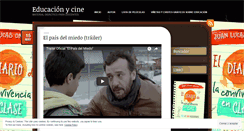 Desktop Screenshot of educacionycine.org